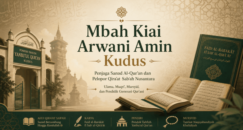 Mbah Kiai Arwani Amin Kudus: Penjaga Sanad Al-Qur’an dan Pelopor Qira’at Sab‘ah Nusantara