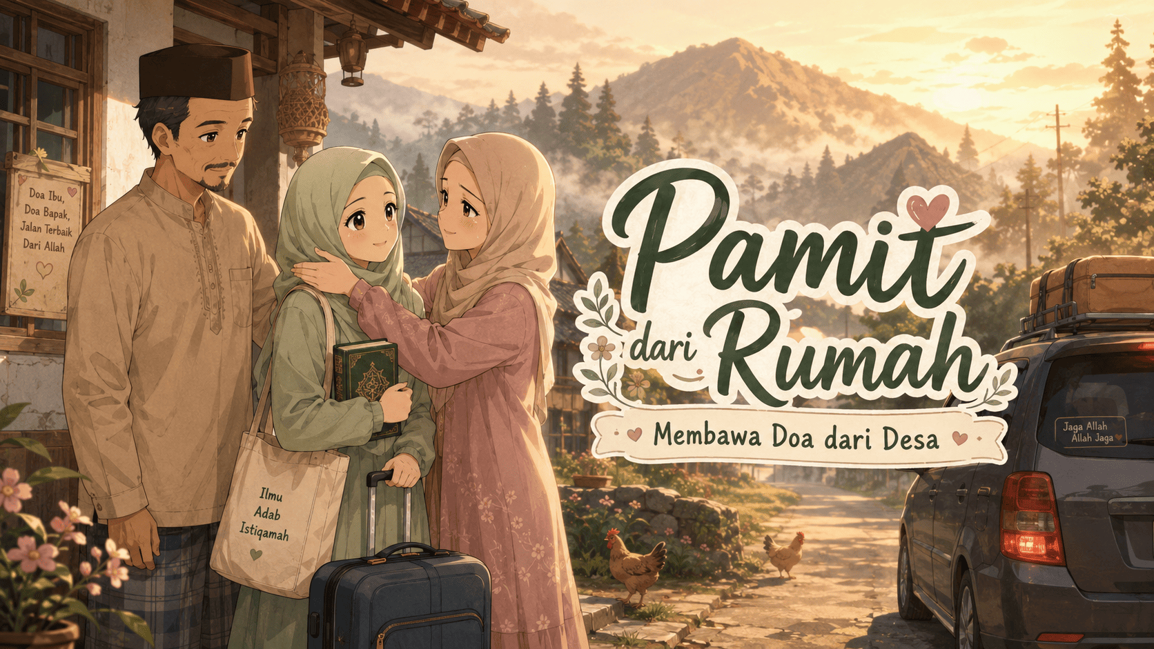 Pamit dari Rumah: Membawa Doa dari Desa