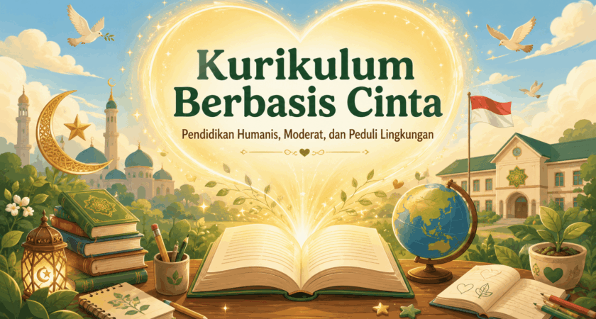 KURIKULUM BERBASIS CINTA: TRANSFORMASI PENDIDIKAN MENUJU GENERASI HUMANIS, MODERAT, DAN PEDULI LINGKUNGAN