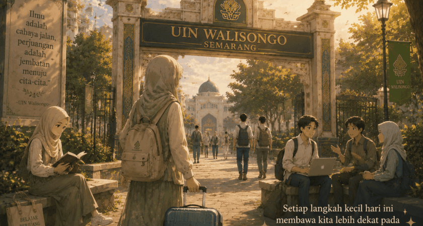 Gerbang UIN Walisongo: Tempat Ilmu, Cita-Cita, dan Harapan Bertemu