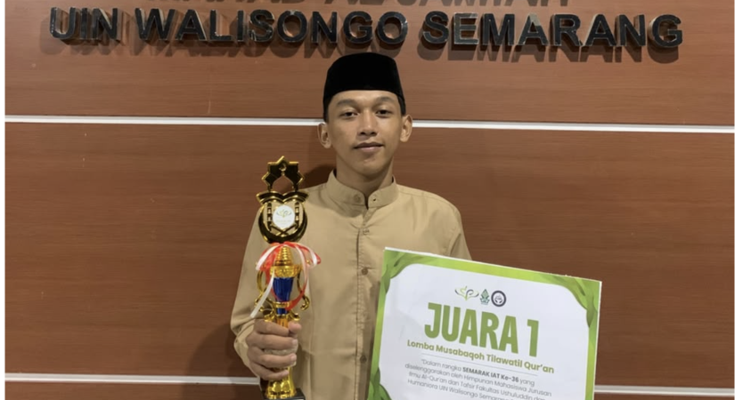 Alfian Praditama Raih Juara I MTQ, Tegaskan Peran Ma’had Al-Jami’ah dalam Penguatan Generasi Qur’ani
